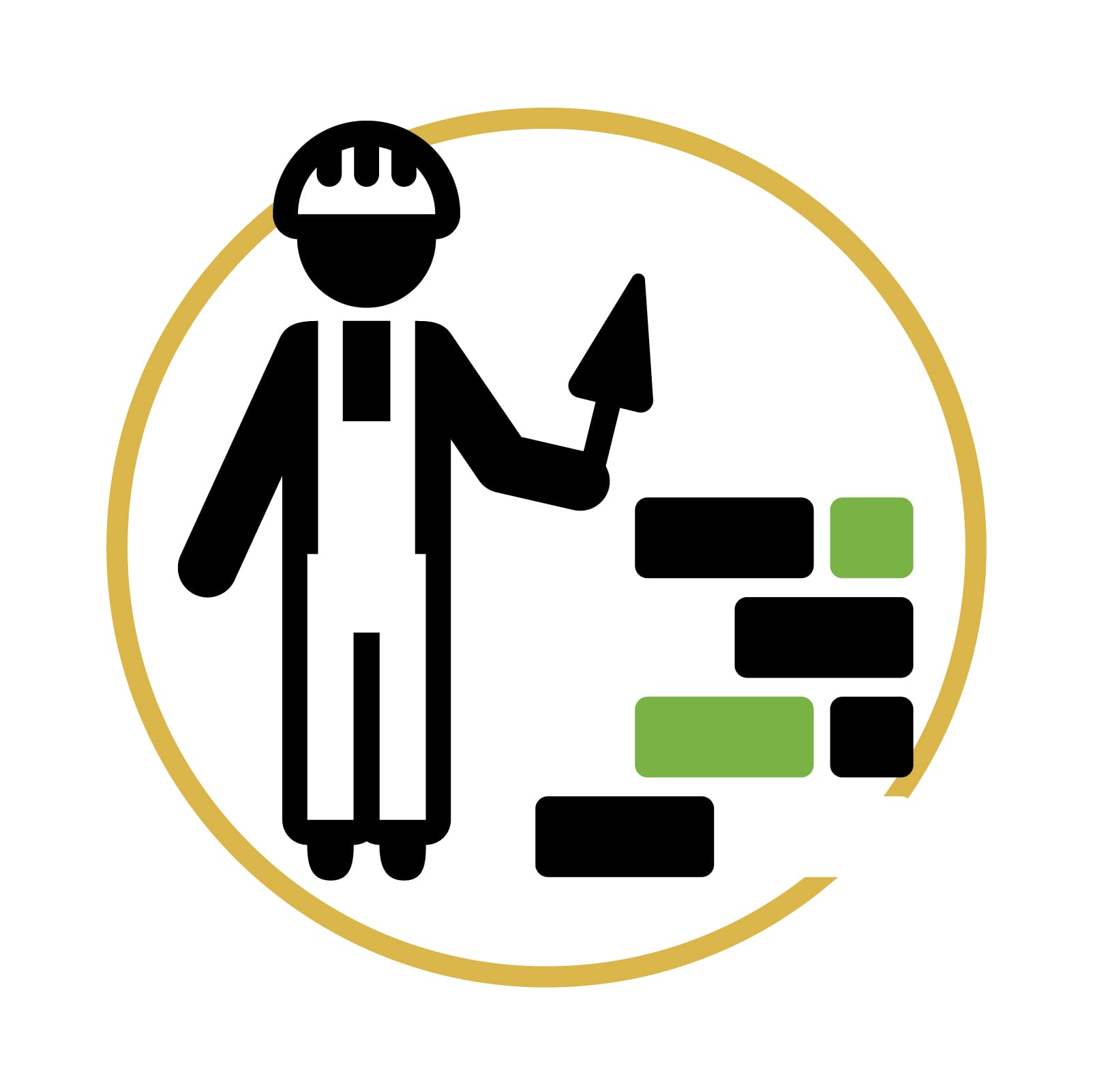 A person with a hard hat and holding a tool